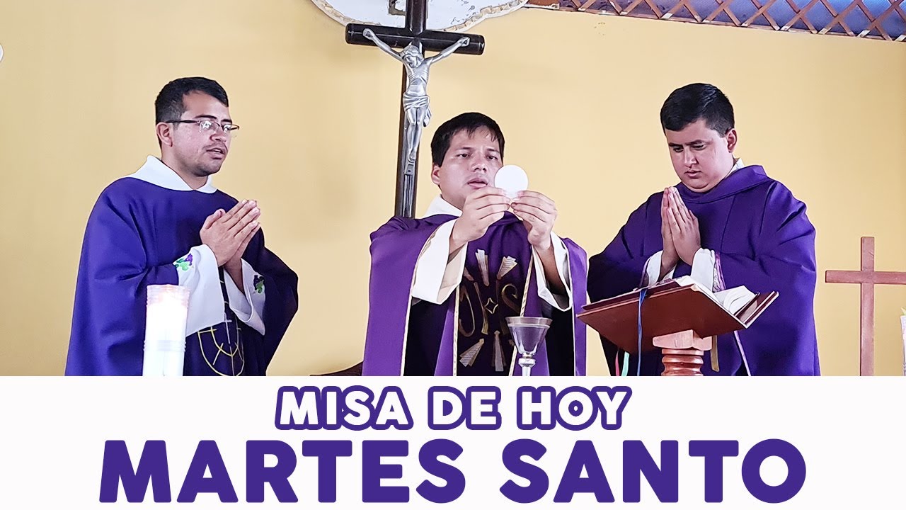 Misa de Hoy Martes 30 de Marzo de 2021 con el Padre Marcos Galvis - YouTube