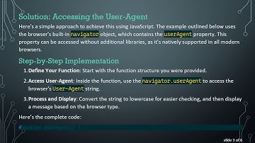 How to Retrieve the User-Agent Header in JavaScript