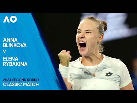 Anna Blinkova v Elena Rybakina Classic Match | Australian Open 2024 Second Round