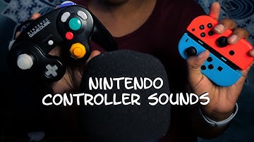 ASMR | Nintendo Controller Sounds | Switch vs GameCube | No Talking