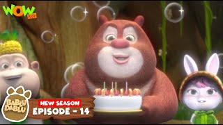 bade ka janamdin 14 bablu dablu cubs new funny cartoon in hindi for kids wow kidz