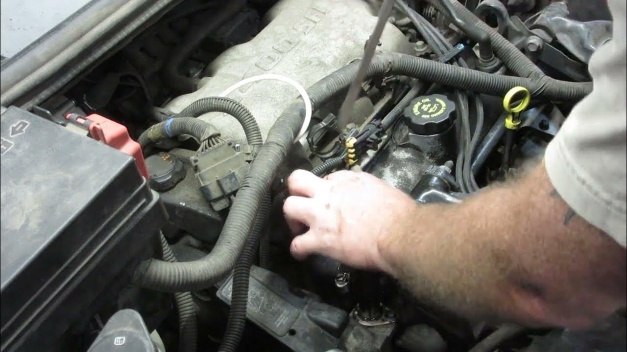 BUICK RENDEZVOUS HIDDEN ANTIFREEZE LEAK FIX YouTube