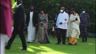Museveni hosts Kyabazinga & Inhebantu -  Congratulates them on Royal Marriage & Welcomes Inebantu.