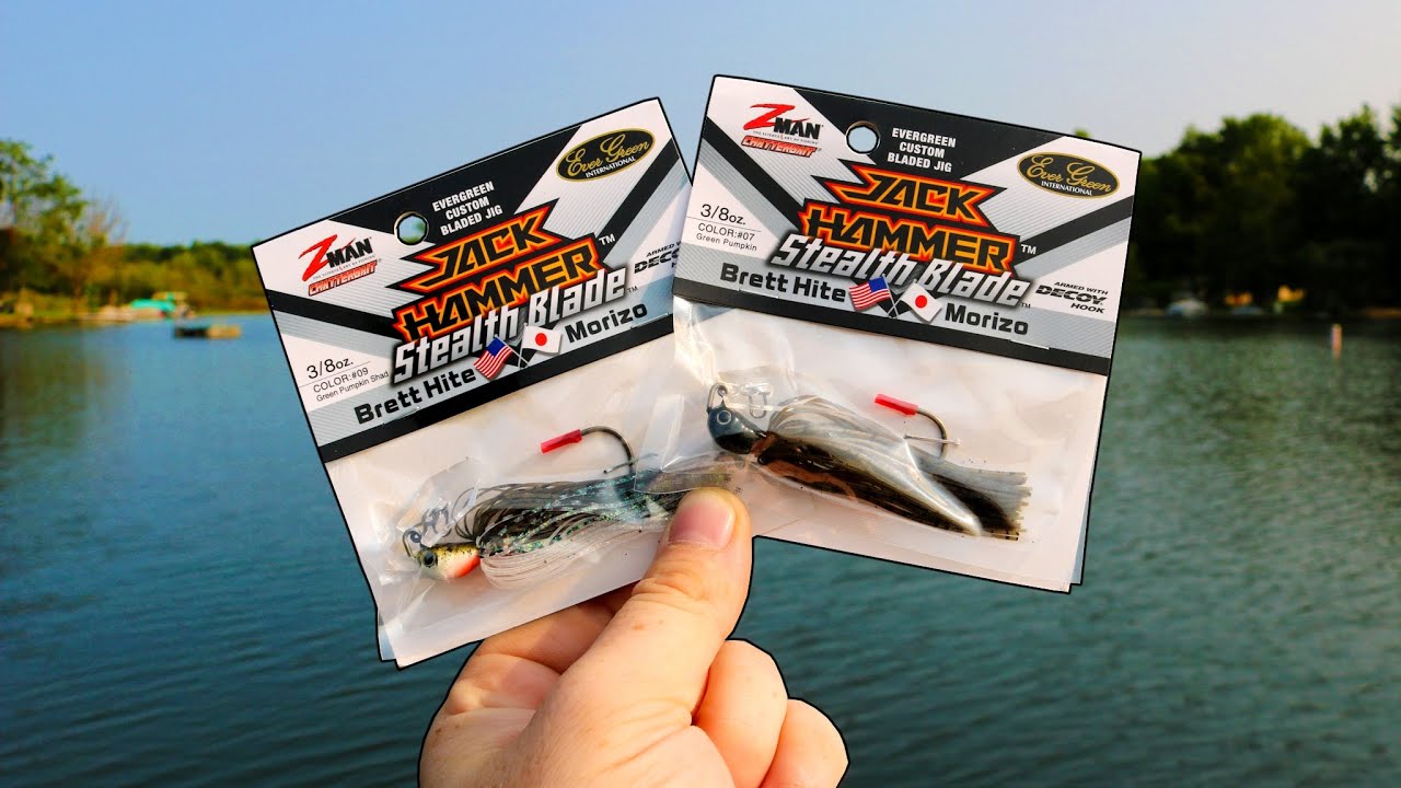 NEW Jackhammer STEALTHBLADE Chatterbait Review! Does it SUCK