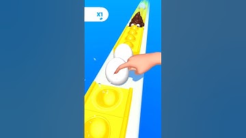 Pop Run 3d 🌀💠- Satisfying Android || best mobile games #shorts #games #cartoon #poprun3d me