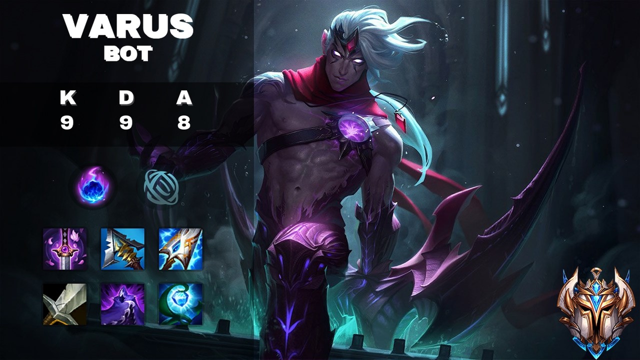 Nero The Fik | Bot Varus vs Yasuo - Challenger League of Legends Replay