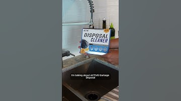 Garbage disposal cleaning 🧼