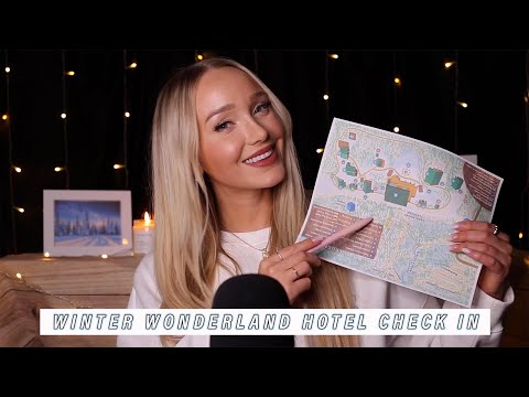 ASMR Hotel Check In ❄️ // GwenGwiz