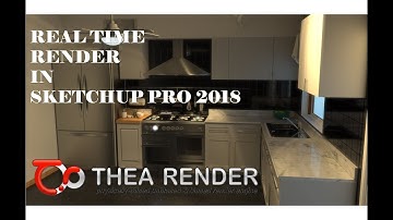 Real Time Rendering In SketchUp with Thea Render #7