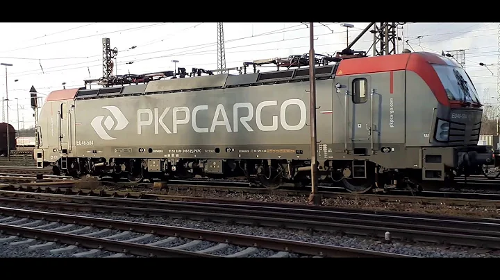 Siemens Vectron MS "EU46-504" "193-504" PKP CARGO Containerzug / intermodal train