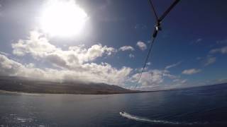 2016.05.21 UFO Parasail Maui - GoPro Video of Our Flight 1000' over Kaanapali Beach - Video 2