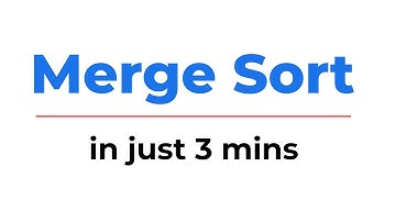 Merge Sort Explained | Visual Demo + Code + Complexity