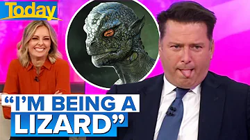Karl denies being ‘lizard person’ in bizarre QAnon conspiracy theory | Today Show Australia
