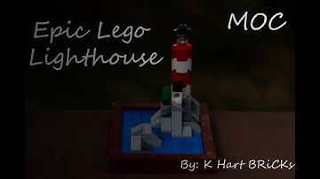 Micro Scale Lego Lighthouse (MOC)