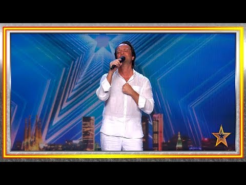 Es holandés ¡y un impresionante imitador de Julio Iglesias! | Audiciones 1 | Got Talent España 2019