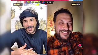 #حسام_الامير مع الفنان الكبير وائل شرف |معتز باب الحارة وفضيحة الفرنساوية🔥🤣