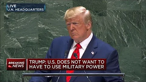 President Trump: The future does not belong to globalists