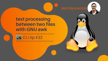 CLI tip 32: text processing between two files with GNU awk