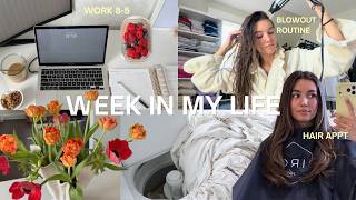 work week in my life | balancing a 9–5, side hustles &amp; trying to stay sane