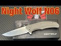 Night wolf n06 budget flipper knife   under 25 edc user 