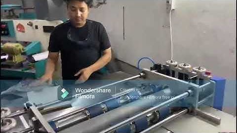 SEMI AUTOMATIC KAPPA BOARD V GROOVING MACHINE