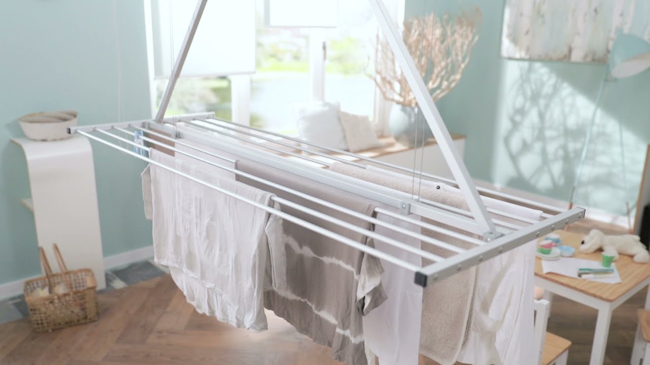 Ceiling Mounted Drying Rack Manual