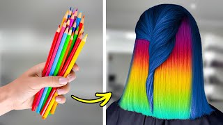 COOL BEAUTY COMPILATION | Brilliant Hair Dyeing Ideas, Nail Design And DIY Accessories
