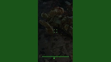 Why did this Super Mutant start staring at its hands when it died? (feeling existential) #fallout4