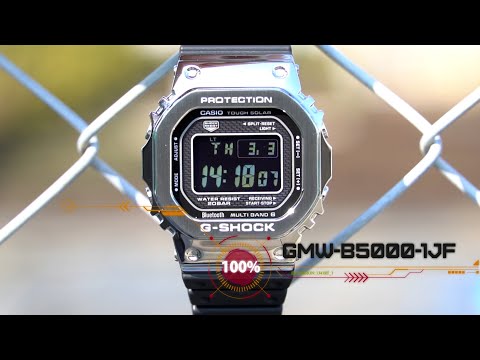G-SHOCK GMW-B5000-1JF 銀ウレ メタルオリジンの傑作版』 カシオ G-SHOCK GMW-B5000-1JF ひろん
