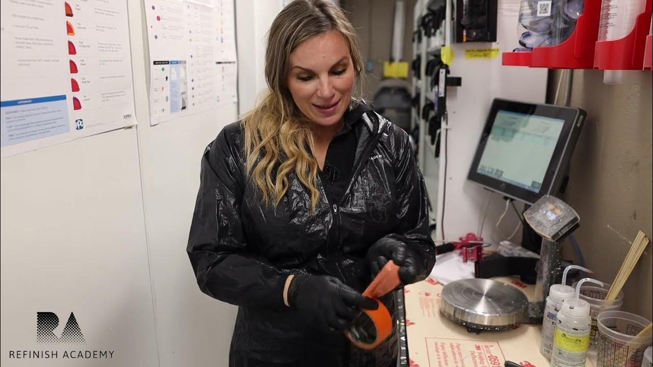 Colad Snap Lid System Automotive Spray Paint Application