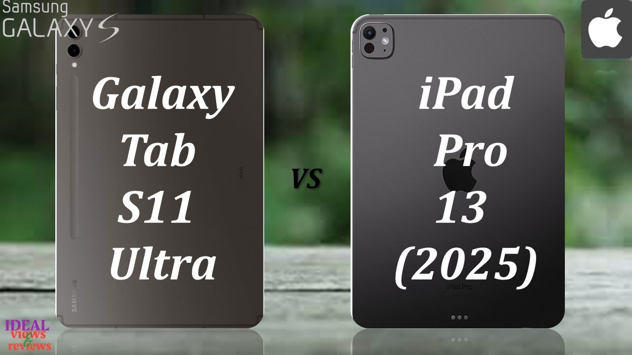 The BEST Tablet of 2025 Samsung Tab S11 Ultra vs iPad Pro 13