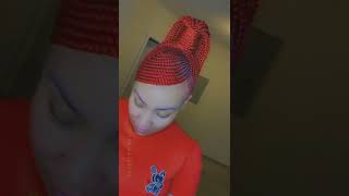 Rate These Braids 1-10 ❤♥❤ Very neat braids #shorts #shortvideo