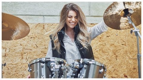 Lively 130 BPM Funk Drum Beat