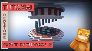 Tutorial Redstone - Fuente de chorros v2 ( Minecraft / Xbox / PlayStation / Pc )