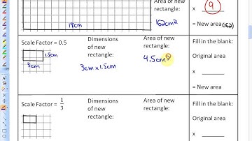 8.4: lesson 1, part A activity 1 (Scale Factors and Areas of 2-D Shapes)