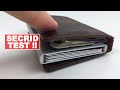SECRID Slim Wallet Max Storage Test You Won't Believe..