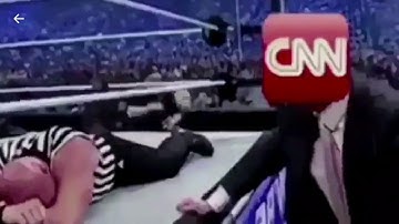 Умом тронулся: Трамп опубликовал видео, на котором он "избивает" CNN