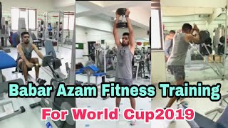 Babar Azam Fitness Training For WC19