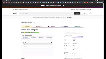 #31. Appery.io Ionic 4 Autocomplete component