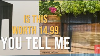 Is the Aldi Mini Raised Bed Worth 14.99: Let’s Find Out #containergardening #SoBlezz