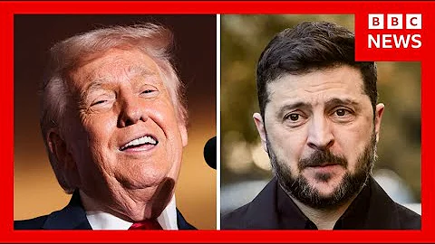 Trump says Zelensky using war as reason to not hold election | BBC News