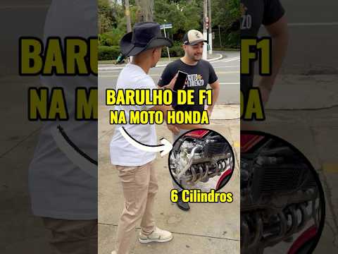 CBX 6 CILINDROS - RONCO DE F1 #ocaradochapeu. #automobile #honda #carros #motos