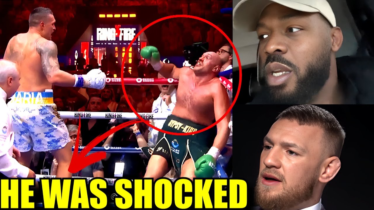 MMA Community react to ONE OF THE GREATEST BOXING FIGHT Oleksandr Usyk vs Tyson Fury,Jon Jones,Conor