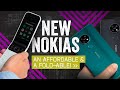 Nokia's Latest Phones: A Beautiful Sequel and a Flip-Phone Throwback