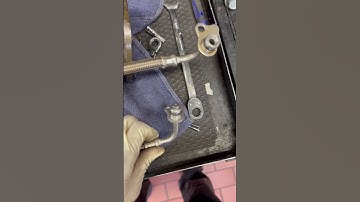 BMW N20 exhaust turbo smoke, updated oil feed line.