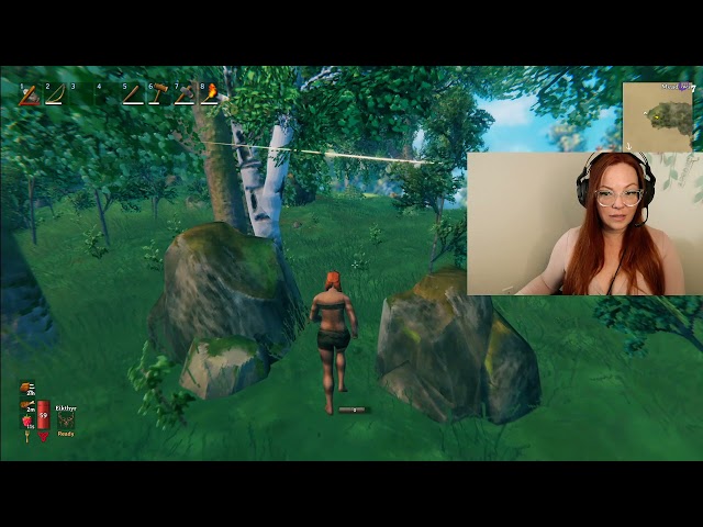 Gaming with Mommy ASMR whisper in game of Valheim
