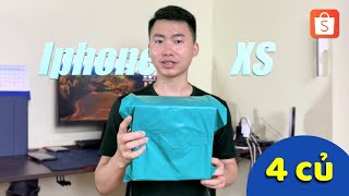 Unbox Iphone XS Quốc tế 64gb - Giá 4 củ trên Shopee Liệu có NGON ?