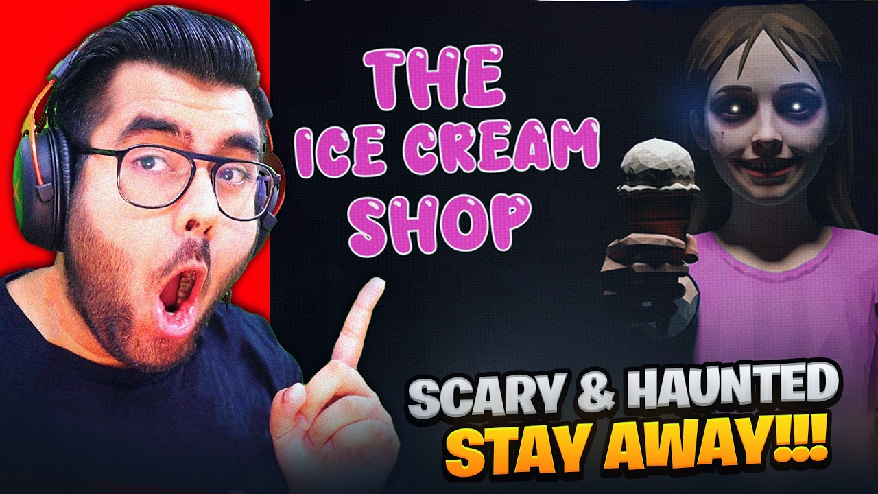 💀 I can see GHOSTS 💀| Creepy ICE CREAM SHOP 😱 | Hitesh KS