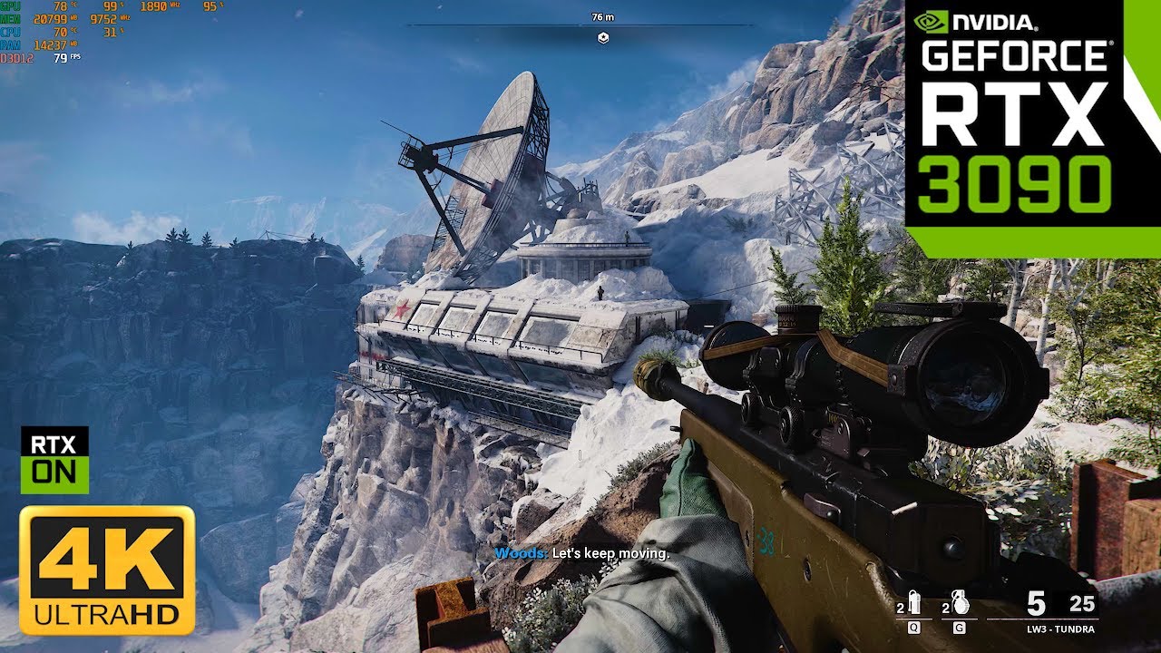 Call of Duty Black Ops Cold War - RTX 3090 Ultra Graphics 4K Ray Tracing