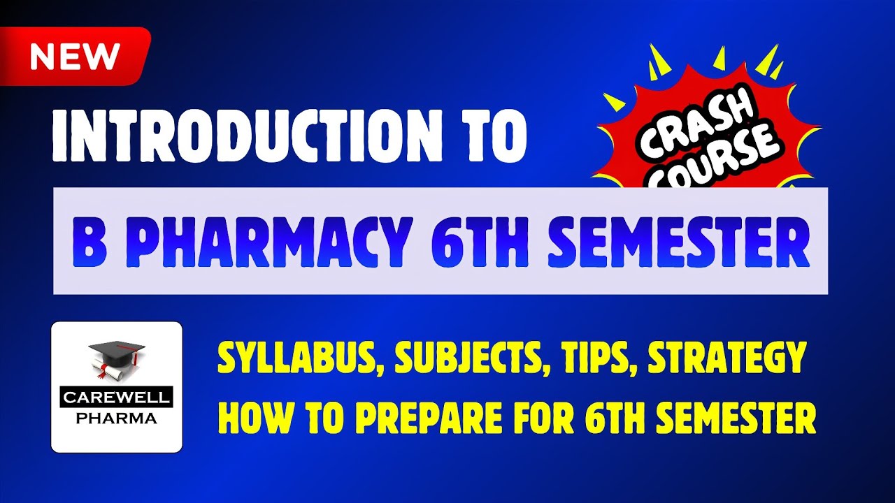 B Pharmacy 6th Semester | Syllabus | Subjects | Introduction | Tips ...